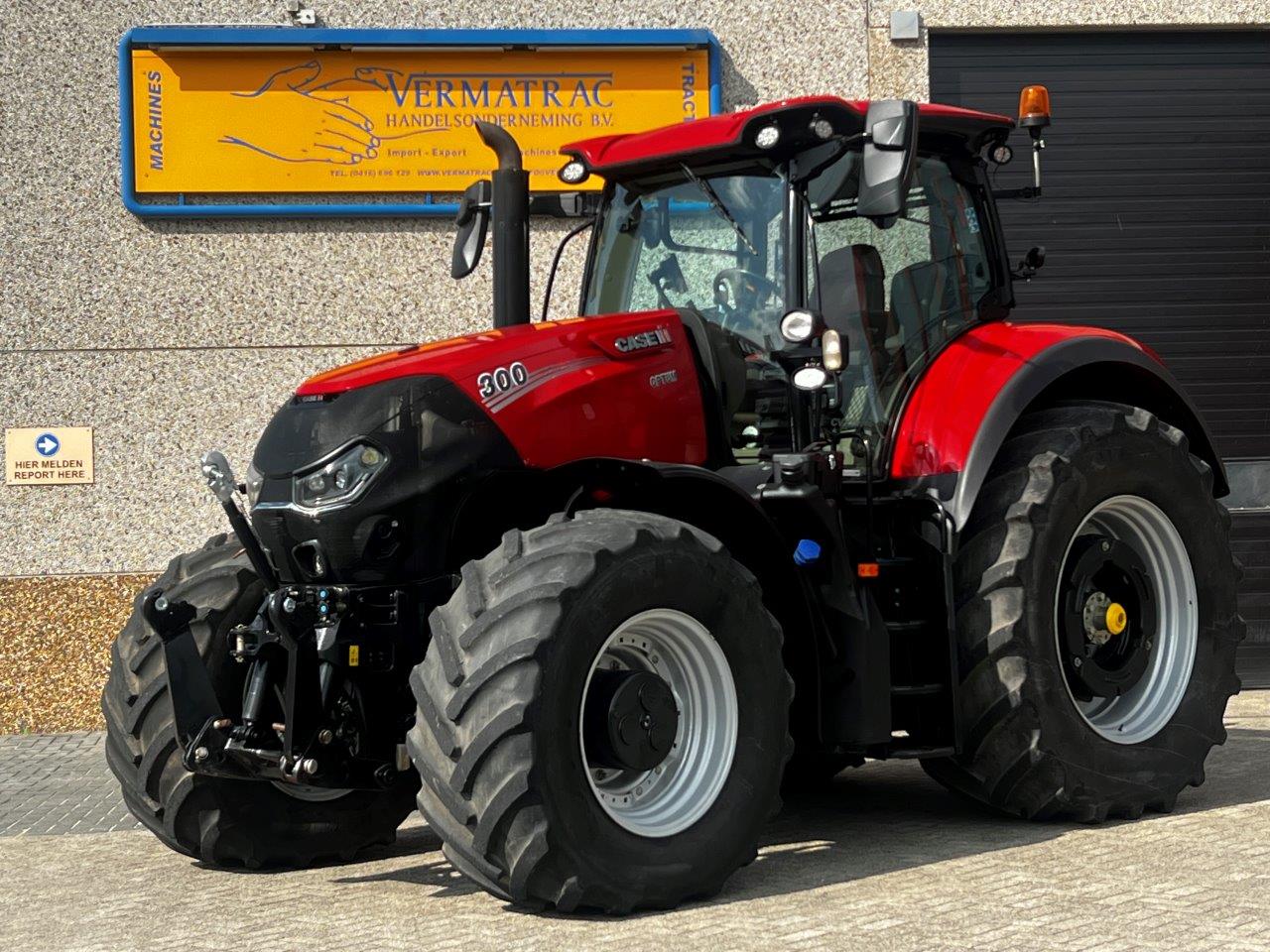 Case iH OPTUM 300 CVX, fronthef (PTO), 2021, 3289 uren, GPS!						